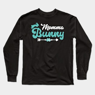 Momma Bunny Matching Family Happy Easter Day Rabbit Egg Long Sleeve T-Shirt